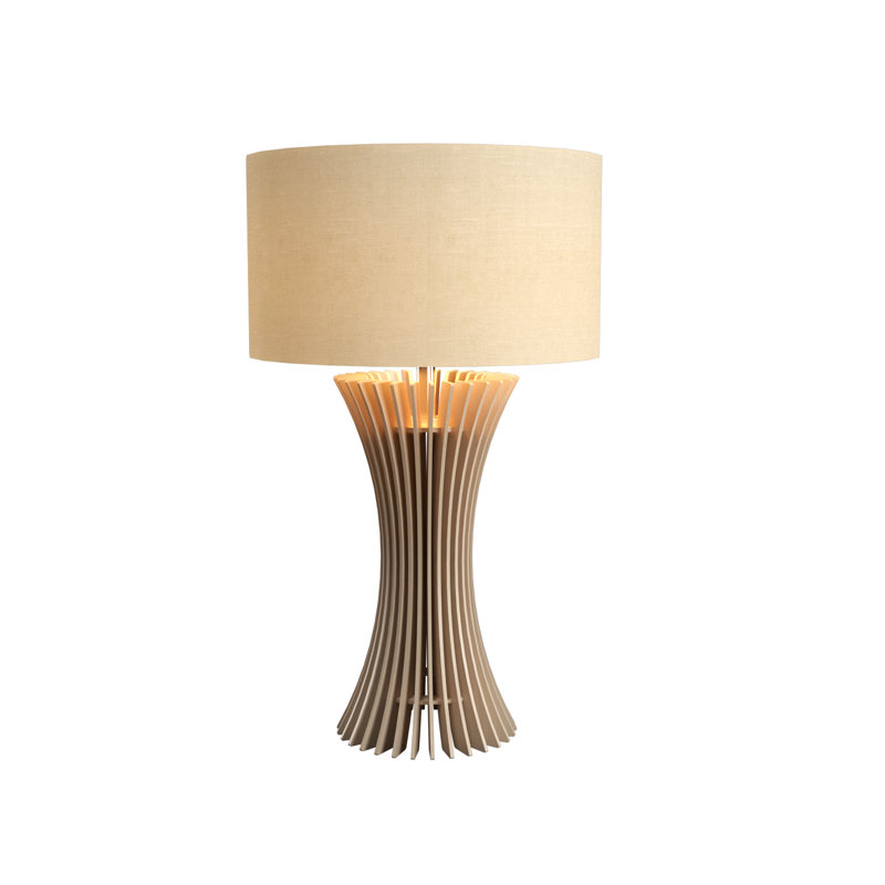 Stecche Di Legno Table Lamp, Organic Cappuccino