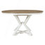 Ensemble de table de salle à manger extensible 5 pièces TREXM Table ronde extensible et 4 chaises rembourrées pour salle à manger et salon-133403322-133403323-133403325-133403327