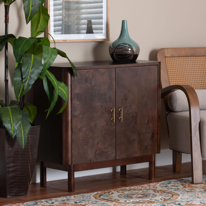 Armoire de rangement en noyer foncé Bali - Pari Latika