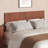 Brown-toned MDF wall-hanging headboard for queen-sized bedrooms, 60.8 inch wide bohemian modern wavy wood grain design-1549369165