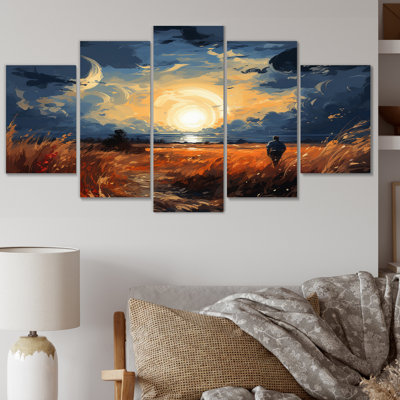 Canto - Meadow Wall Art Print - 5 Panels