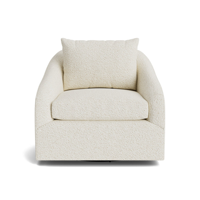 Laurel Swivel Chair, Berber - Cream