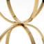 Table d'appoint 2 niveaux en verre en forme d'anneau-1237736704