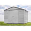 Remise de rangement en acier Select, 10 x 8, gris flûte-101611789-55865219