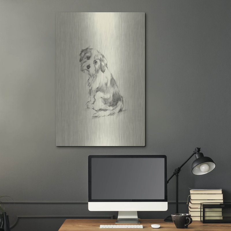 «Puppy Dog Eyes III» par Ethan Harper, H 36 po x l 24 po