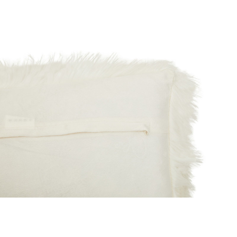 Adebare Rectangular Lumbar Cushion, Cream