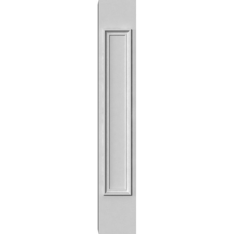 Pass Through Newel Post w/Panel