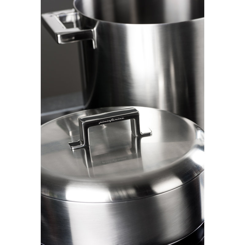 Mepra Lid Stile Stainless Steel, 12.6" W