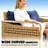 Outdoor Patio Sofa,Garden Rattan Wicker Sofa-73608458