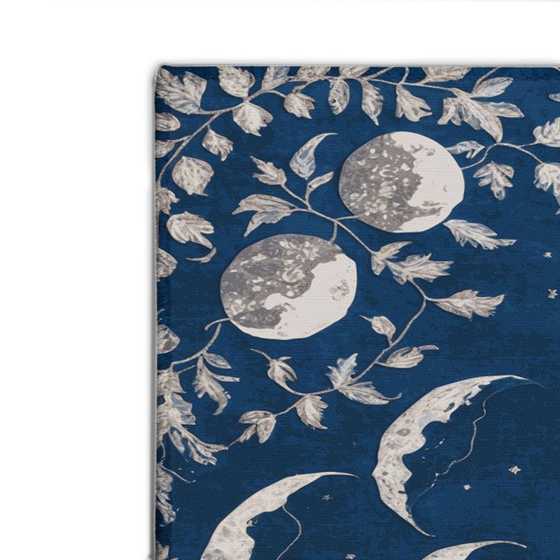 Tapis intérieur et extérieur bleu Nature