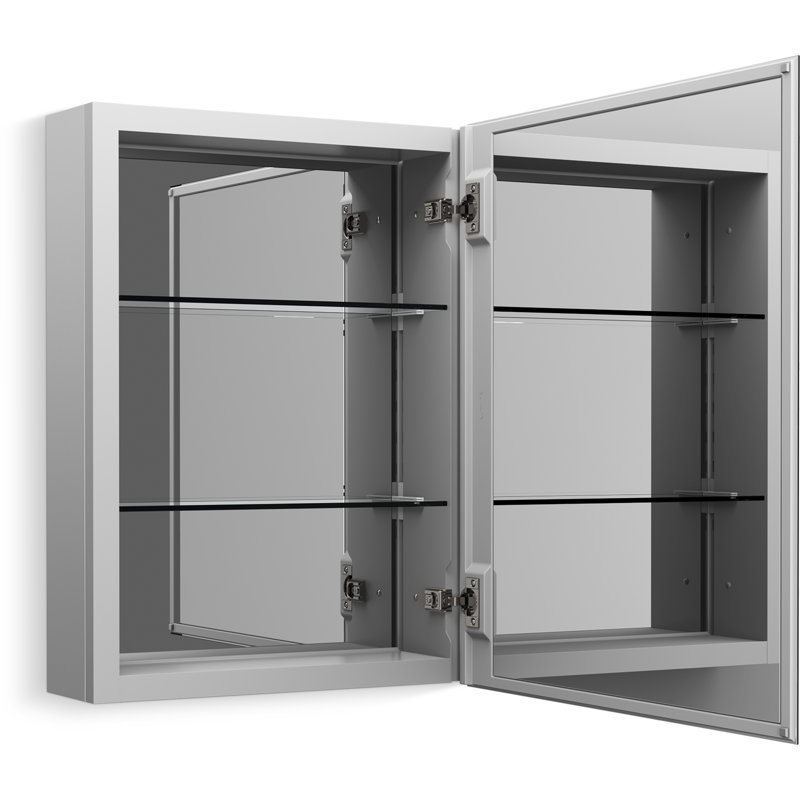 Embark Premium Rectangular Medicine Cabinet, 26" H x 20" W x 4" D