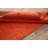 Handmade Orange Wool Gabbeh Style Indian Rug 5x7