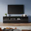 Caelainn High Gloss TV Stand & TV Cabinet, 1 Flip Door, 2 Side Doors, RGB Remote, 15W, Fits 60" TV-855289539-816714307