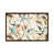 Toile avec cadre en bois brun classique