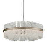 Chime 4 - Light Shaded Drum Chandelier