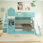 Lit superposé double de style château double-1593874550-1593874547
