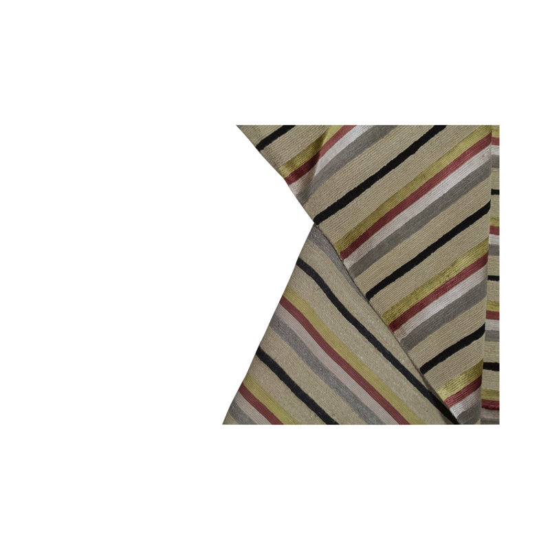 Hand-Knotted High-Quality Beige Area Rug