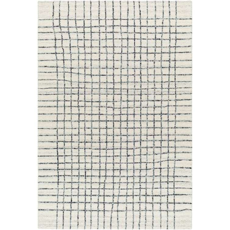 Amoura Hand Tufted Wool Silver Rug