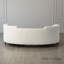 Lauren 89.5'' Curved Sofa