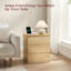 40cm W Manufactured Wood Bedside Table-1840746954