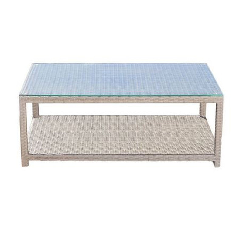 Belmont Outdoor Coffee Table, Gray