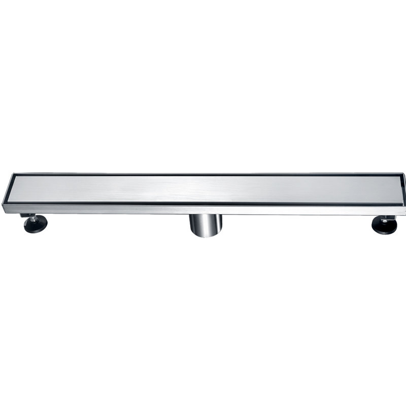 Volga River Series 24 Inch Long Stainless Steel Linear Floor Shower Drain