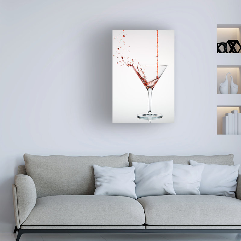 Art mural sur toile tendue - "Punch" de Christian Pabst pour décoration de salon, de chambre à coucher ou de bureau - 22 x 32