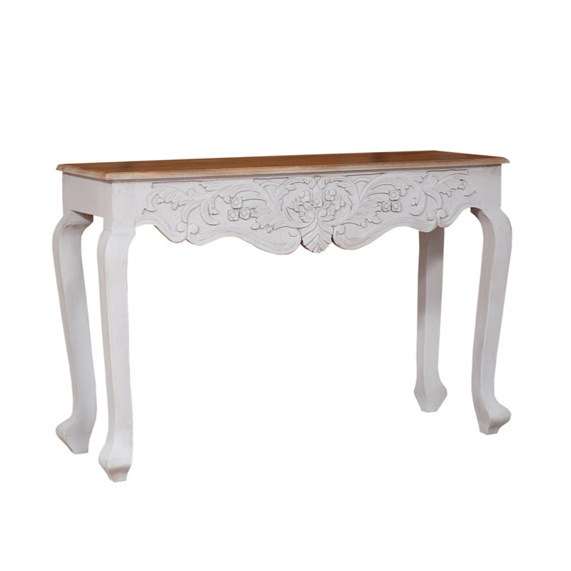Zalia 120cm Solid Wood Console Table