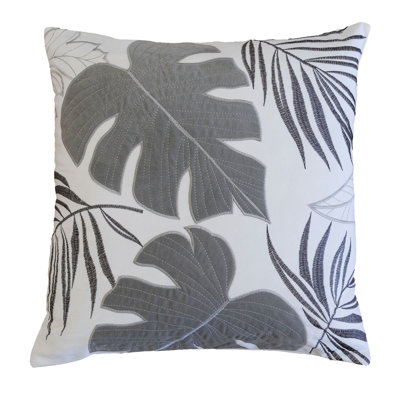 20x20 Autumn Vibes Leaf Accent Pillow