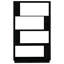 Irazema 132cm H x 80cm W Standard Bookcase-194005225