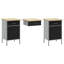 Set Of 8 Steel Medium Height-Adjustable-1552494886