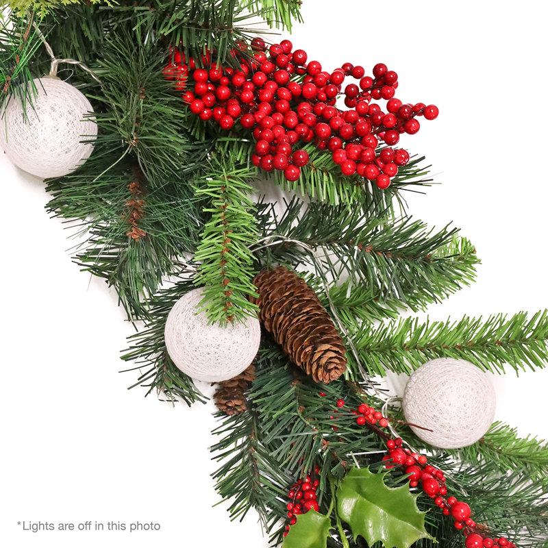 Ensemble de guirlandes de Noël 72 po