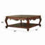 Table basse picard picard, finition chêne miel