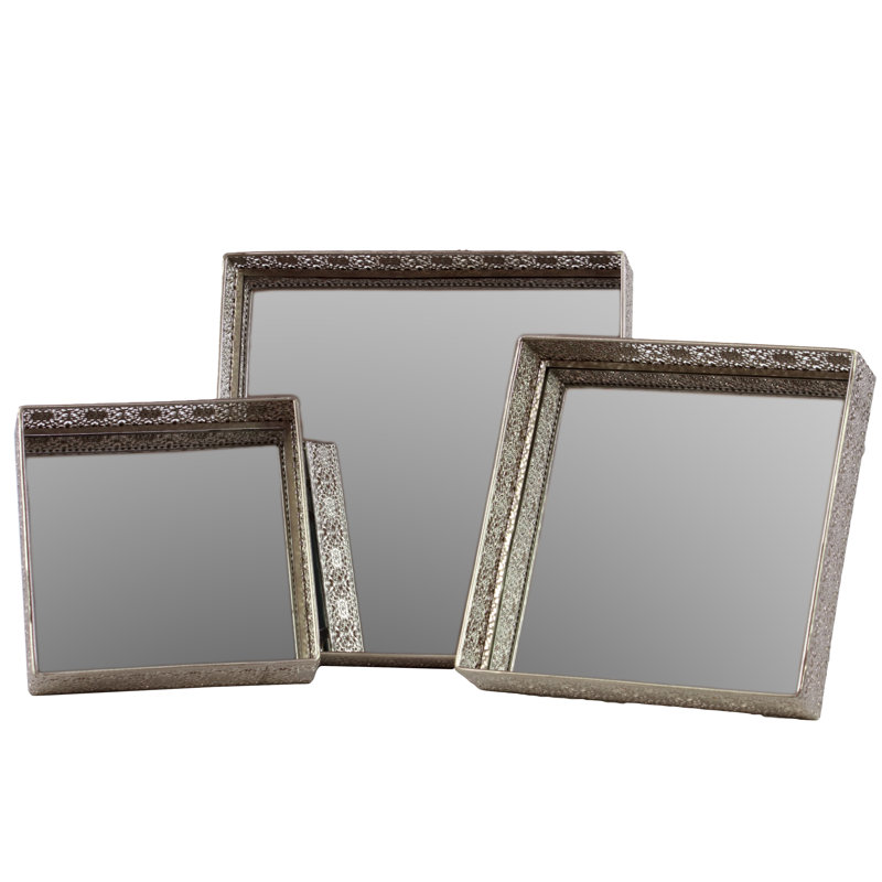 Ensemble de plateaux 3 pièces Tedeschi