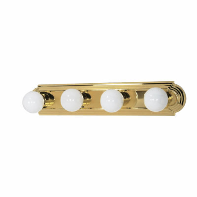 RadiantGlow Four Light Vanity Strip