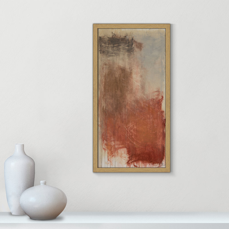 «Autumn Over The Rivera» par Casa Fine Arts, H 25 po x l 13 po x P 0,75 po, Reproduction encadrée sans passe-partout, Naturel
