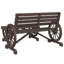 Wicker 3 - Person Garden Lounge Set