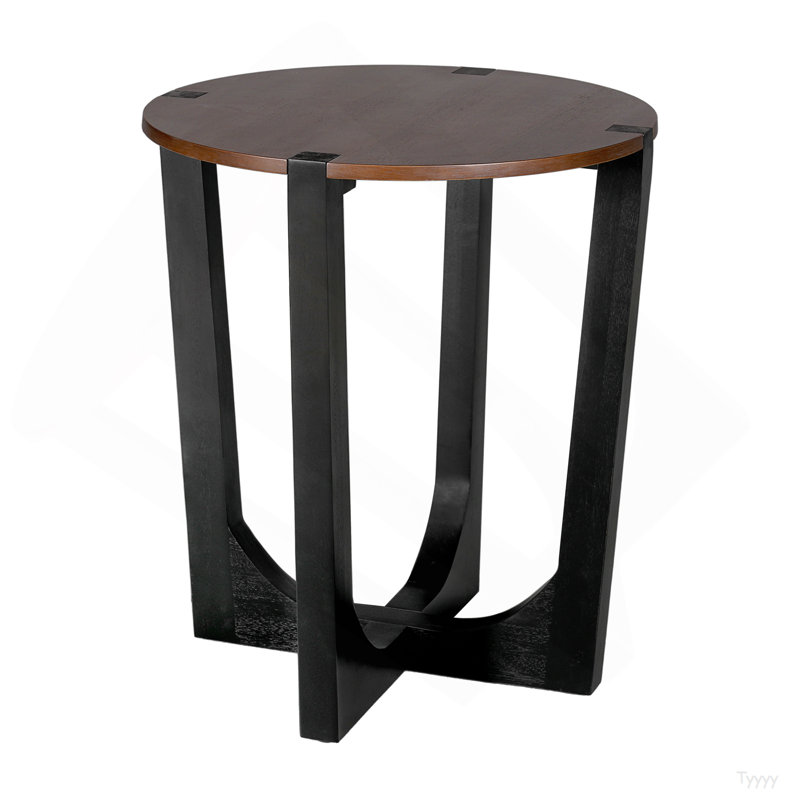 ACACIA SOLID WOOD SIDE TABLE(Only Including Table)