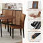 Ensemble de table de salle à manger extensible de 42 à 54 po avec chaises rembourrées confortables-115748085-115988749