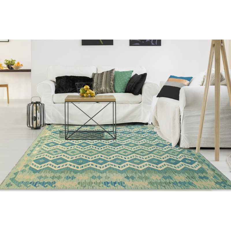 Flatweave Nowa Blue Rug