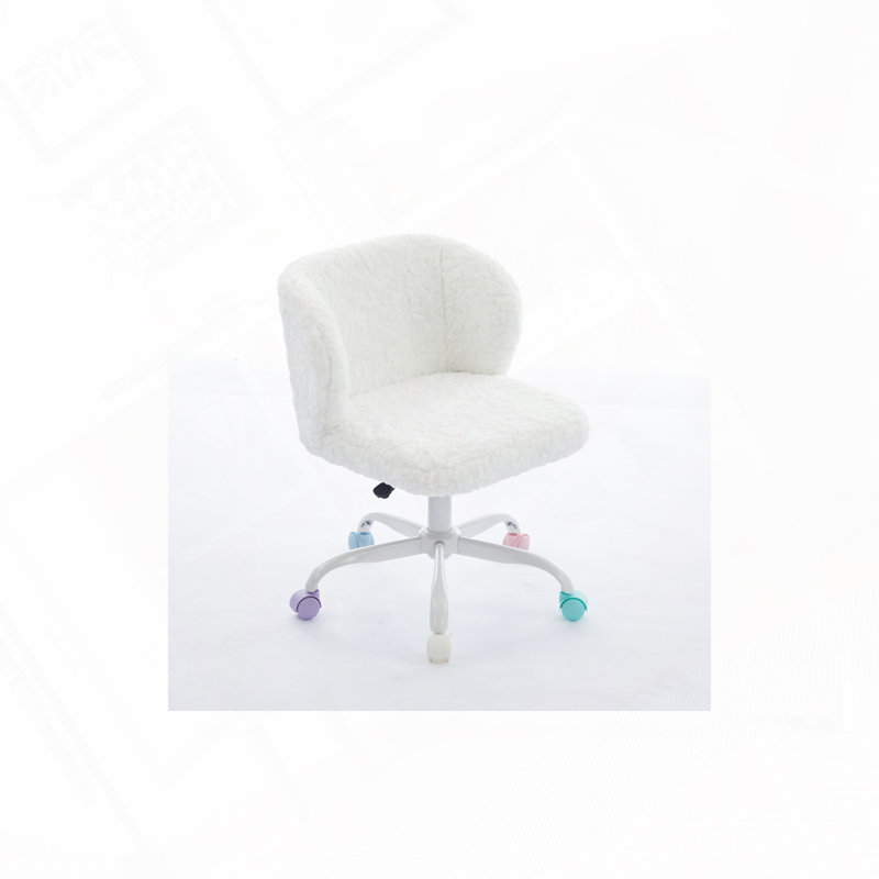 360 Swivel Home Office Chair, Ivory
