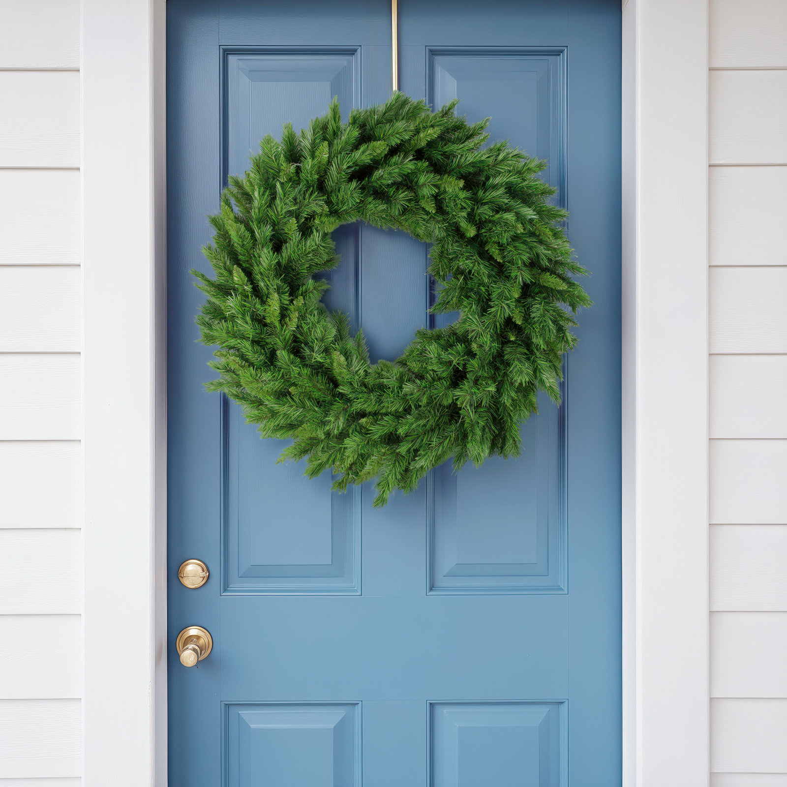 Wreath, 24" H x 24" W x 4" D