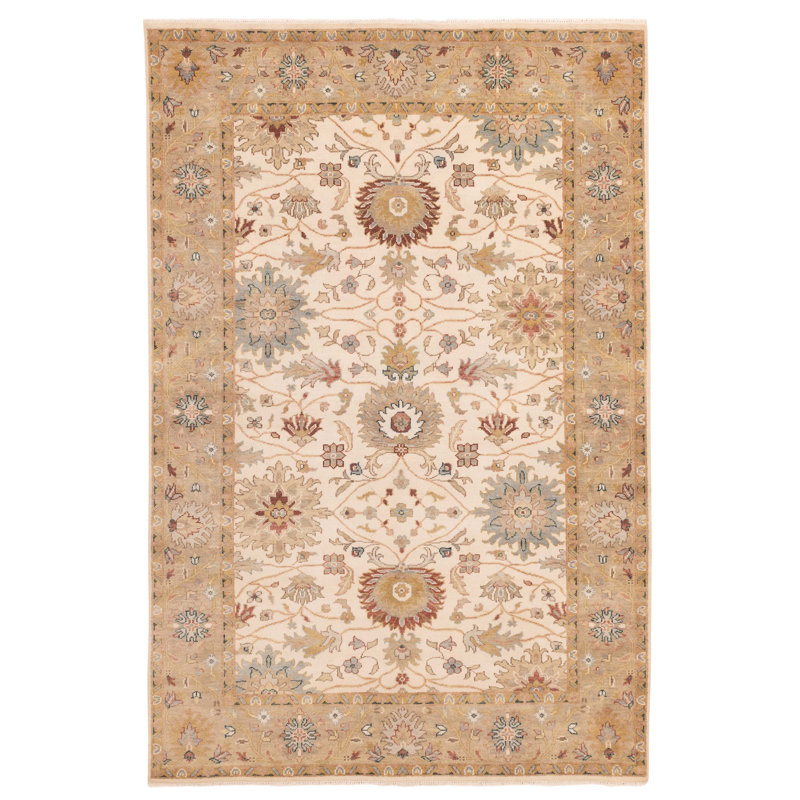 Jules Serapi Ivory Rug 5'11" x 9'2"