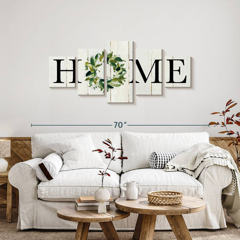 Home I Wall Sign, 24" H x 55" W