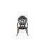 Fraire Stacking Patio Dining Side Chair with Cushion