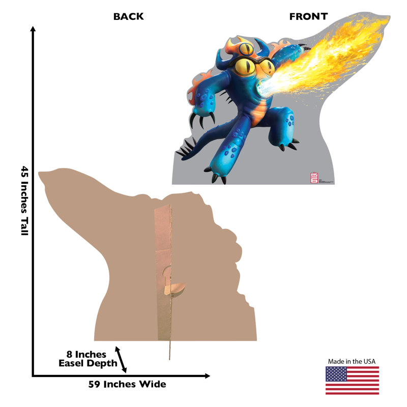 Disney's Big Hero 6 61 in. Disney/Pixar Cardboard Standup