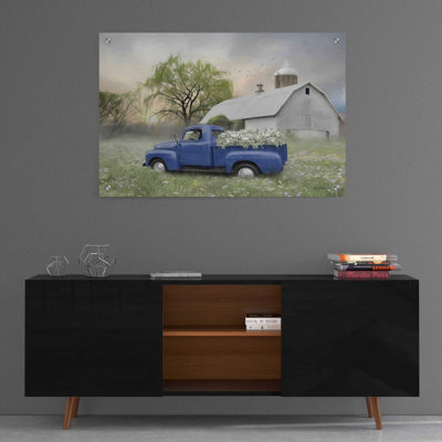 «Old Fashioned Spring» par Lori Deiter, art mural en verre acrylique