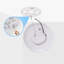 Plafonnier encastré 12 po à DEL 12 pouces, 3600 lumens, 5CCT, 28W, luminaire à DEL écoénergétique pour salon, chambre à coucher et cuisine
