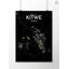 Kitwe City Map - No Frame Print-143328304
