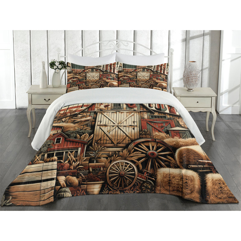 Polyester Coverlet, King Coverlet + 2 Standard Shams